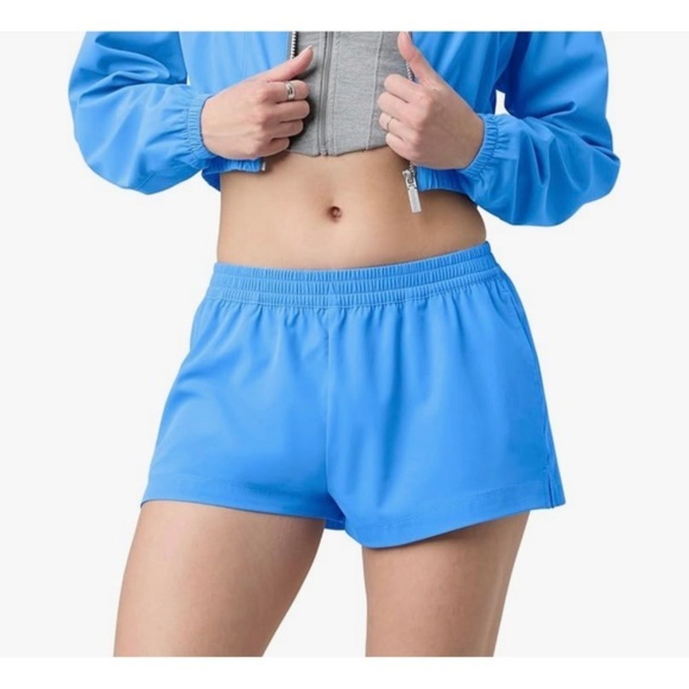 NEW Florence by Mills XXL Blue‎ Athletic Shorts Activewear Core Quick Dry